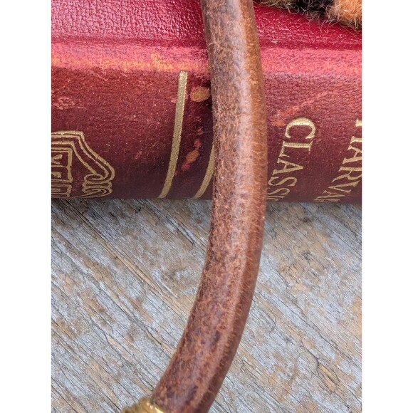 Vintage Floral Porcelain Necklace - Beaded Bohemian Jewelry - Picture 8 of 10